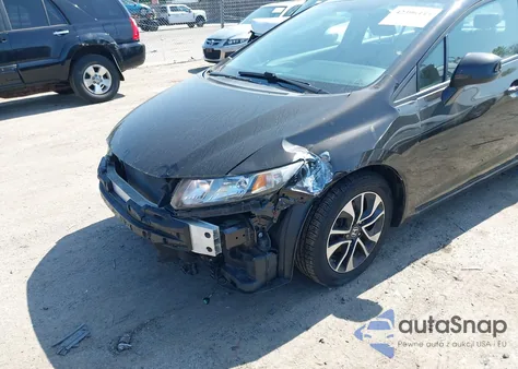 2013 Honda Civic Ex-L из США, поврежденный, VIN 19XFB2F99DE264868